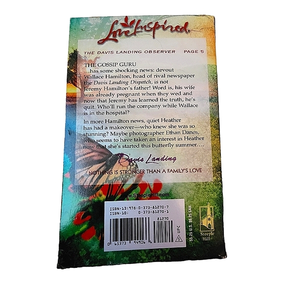 💕Butterfly Summer by Arlene James Paperback Book - Picture 2 of 2